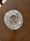 Antique American Brilliant Period Cut Glass Powder Jar Dish Hair Receiver Rare