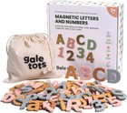 Magnetic Letters And Numbers For Kids     135 Neutral Aesthetic Foam Alphabet M   