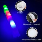 105 Pack Led Foam Light Up Sticks  Glow Sticks For Wedding With 3 Modes Color   