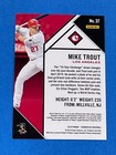 Mike Trout 2019 Panini Chronicles Baseball  37 Los Angeles Angels Free Shipping 
