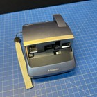 Vintage Polaroid One600 Blue Instant Film Flash Camera 100mm Auto Focus  untested