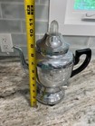 Vintage Art Deco Farberware Electric Percolator Chrome Model 206 Works