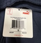 Puma Boys  Core Logo Jogger In A Size Small In The Color Navy