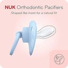 Nuk Orthodontic Puller Pacifier Value Pack Trendline Neutral Design  18  Months 
