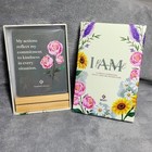 52 Positive Floral Affirmation Cards For Women With Display Stand - Flowers