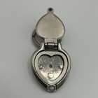 Vtg Chicago Sears Tower Key Ring Locket   Pressed Coin Washington Quarter  Used