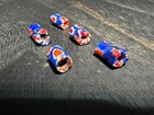Antique Millefiori Trade Beads  Venetian Cylinder Mosaic Glass