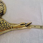 Mid-century Vintage 3 Brass Flying Geese Hanging Wall Art Made In Japan