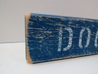 12 Inch Wood Hand Painted Dock Sign Nautical Seafood   s338c 
