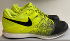 Nike Air Zoom Vapor X Hc Mens Tennis Shoes Volt Spray Black Federer Rf Size 10 5