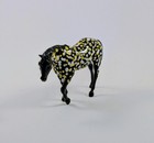 Custom Breyer Stablemate M1 Indian Pony Yellow Sprinkle Ooak Cm