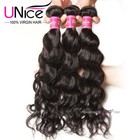 Unice Brazilian Natural Wave Hair 3 Bundles 100  8a Virgin Human Hair Extensions
