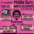 T-mobile Port Number   Any Areacode   Fast 1-15 Min Delivery   Port Now