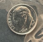 1996-w Roosevelt Dime 50th Anniversary Sealed Mint Cello   Free Us Shipping