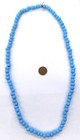100 Hand Made Sky Blue Padre African Trade Beads Antique Style     991 Lt