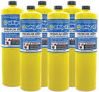 Whip It Brand 6 Pk Mapp Map Pro Gas Fuel Cylinder  hotter Than Propane