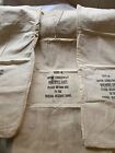 5 Vintage Canvas Bank Money Bags