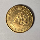 Caribbean Mint Pearl Norwegian Cruise Souvenir Brass Token 28mm