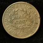 1806 Draped Bust Half Cent - Small 6