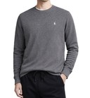 Nwt- Polo Ralph Lauren Mens Waffle Knit Thermal Long Sleeve Shirt-dk Grey  S-xxl