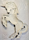 Vintage 1981 Burwood Products Plastic Unicorn Wall Hanging Decor E31f
