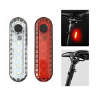2pcs Led Rechargeable Cycling Light Bicycle Headlight Bike Front Rear Lamp Usb