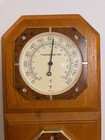 Sunbeam Vintage Thermometer Barometer Humidity Weather Station 3 Gauge