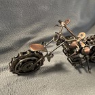 Handmade Recycled Metal Art Motorcycle Model Collection Motorbike Sculpture Toy