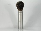 Mens Travel Shaving Brush Pure Badger Hair Aluminum Handle