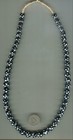 African Trade Beads Vintage Antique Venetian Glass Beads Black Skunk Beads Eye