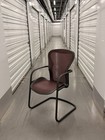 Herman Miller Aeron  Guest Chair W  Arms Rare Burgundy New Open Box 