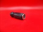 Vintage Metal   Wood 3 Flowers With Thatch Wedge Sealing Wax Seal Stamp