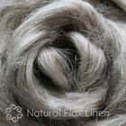 Flax Fiber For Spinning Blending And Fiber Arts  Natural Undyed Vegan Combed Top