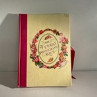 Vintage Victorian Photograph Album Scrapbook  Ribbon Closure  Beautiful Pages 