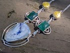 Emerald Biwa Pearl And Botswana Agate Natural Gemstones Wicca Enchanted Necklace