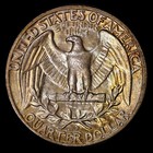 Superb Gem Bu High Grade Toned 1955 D Washington Silver Quarter Denver