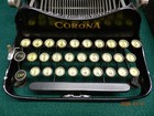 Corona Folding Portable Folding Typewriter Model 3 Original Case 1917 W case