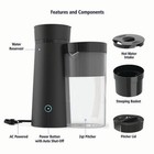 Mainstays Black 2quart Iced Tea Coffee Maker 8 Cup Removable Basket Home Kitchen