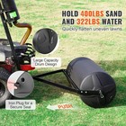 Tow Behind Lawn Roller Yard Roller 400 Lbs Sand water Filled Sod Roller