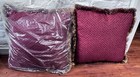 Sherry Kline Tangiers Red Chenille 18-inch Decorative Pillow  set Of 2 