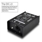 Pyle Premium Direct Injection Audio Box - 2 36  X 4 09  Passive Di Unit Hum    