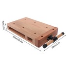 Wood Bench Vise Woodworking Woodworker Bench Vice Quick Release