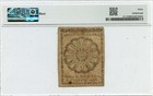 1776 February 17   1 2 Continental Currency Fr cc-21 Pmg Vf30 Fugio