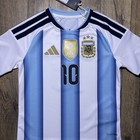 Nwt Adidas Argentina Lionel Messi 2026 Fifa World Cup Home Soccer Jersey Youth S