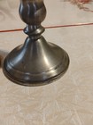 Set 2 Web Pewter Candlesticks Weighted 5  Tall