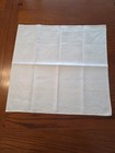 Vintage Set Of 5 Linen Napkins 21  X 20  Floral Design