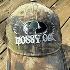Mossy Oak Camo Trucker Hat Flexfit Mesh Hunting Cap Logo S M