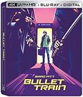 New Steelbook Bullet Train   Cards  4k   Blu-ray   Digital 
