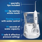   waterpik Aquarius Water Flosser Professional With 7 Tips  Wp-660  White