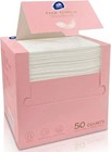 Disposable Face Towels Makeup Remover Wipes Sensitive Skin Xl 50 Count